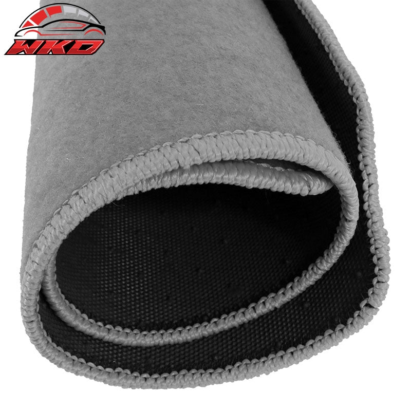 Fits 10-11 Toyota Prius 4PCS Floor Mats Non-Slip Auto Carpet Liner Nylon Grey