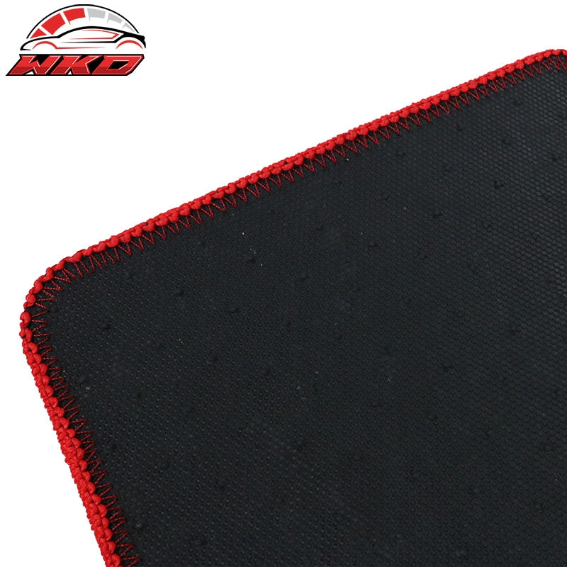 Fits 10-11 Toyota Prius Nylon Red Floor Mats Non-Slip Auto Carpet Liner 4PCS