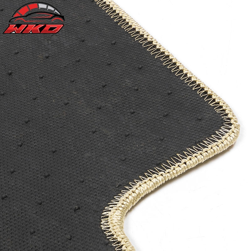 Fits 12-15 Toyota Prius & Prius Plug-In Nylon Floor Mats Liner Beige Carpets Set