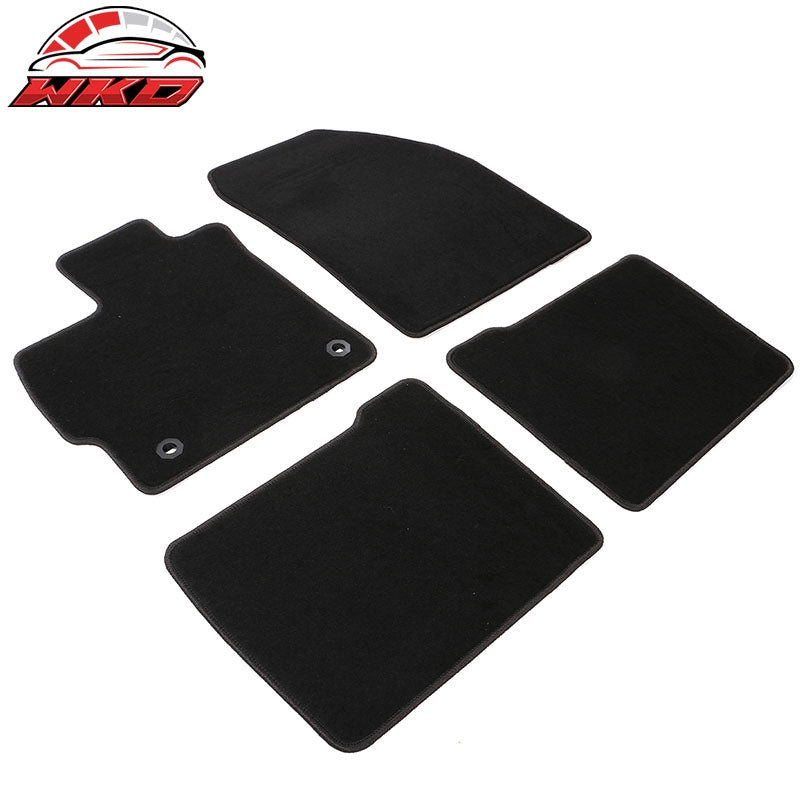 Fits 12-15 Toyota Prius & Prius Plug-In Nylon Floor Mats Liner Black Carpets Set