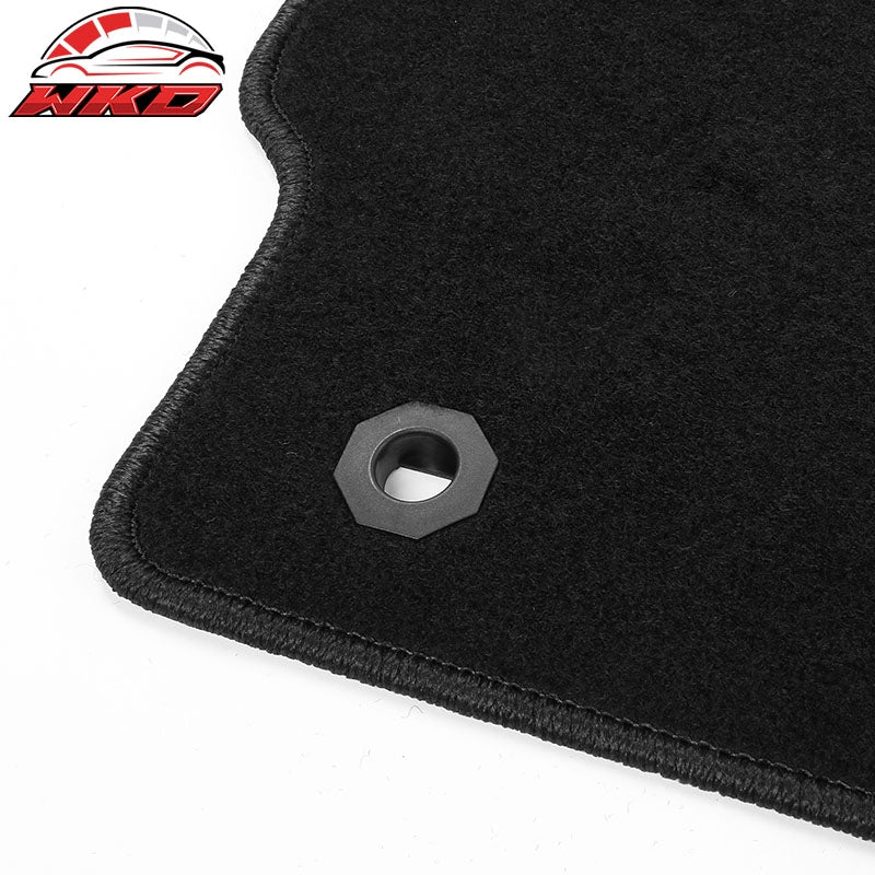 Fits 12-15 Toyota Prius & Prius Plug-In Nylon Floor Mats Liner Black Carpets Set