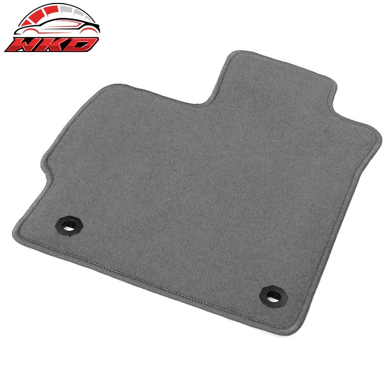 Fits 12-15 Toyota Prius & Prius Plug-In Nylon Floor Mats Liner Gray Carpets Set