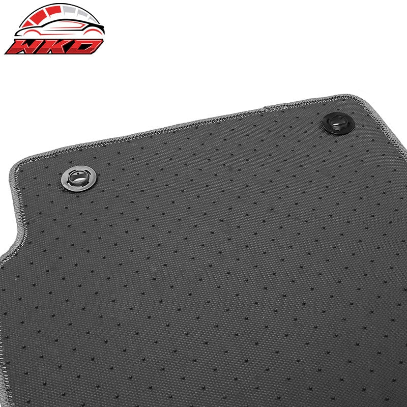 Fits 12-15 Toyota Prius & Prius Plug-In Nylon Floor Mats Liner Gray Carpets Set