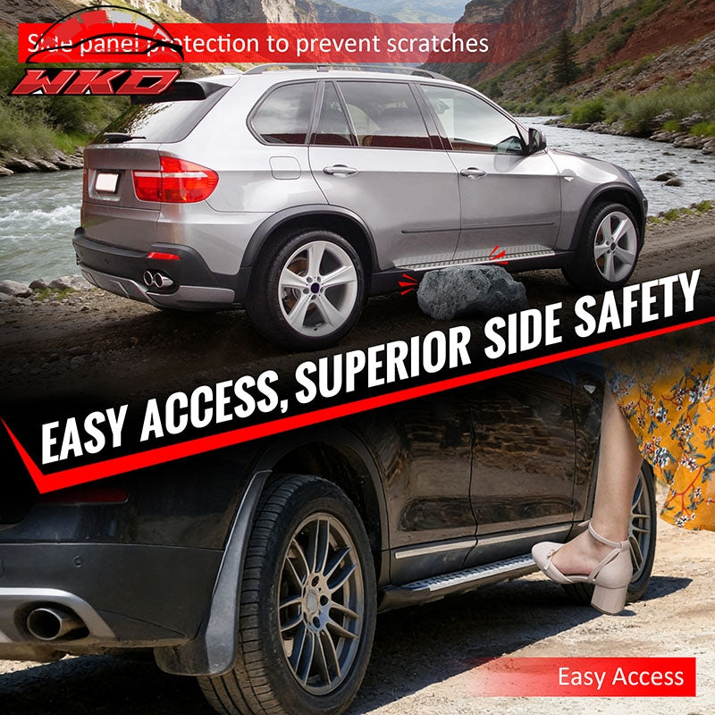 Fits 26-27 Toyota RAV4 26 OE Style Running Boards Side Step Nerf Bars Aluminum