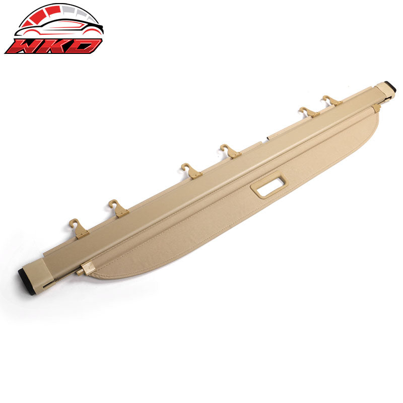 Fits 06-12 Toyota RAV4 OE Style Retractable Rear Trunk Privacy Cargo Cover Beige
