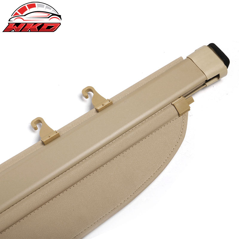 Fits 06-12 Toyota RAV4 OE Style Retractable Rear Trunk Privacy Cargo Cover Beige