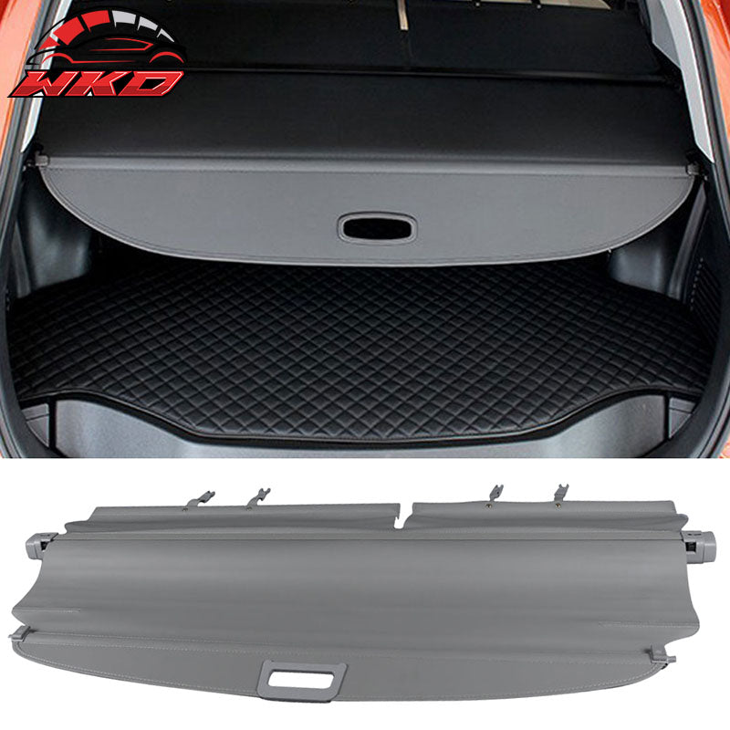 Fits 06-12 Toyota RAV4 OE Style Retractable Rear Cargo Security Cover Shade Gray