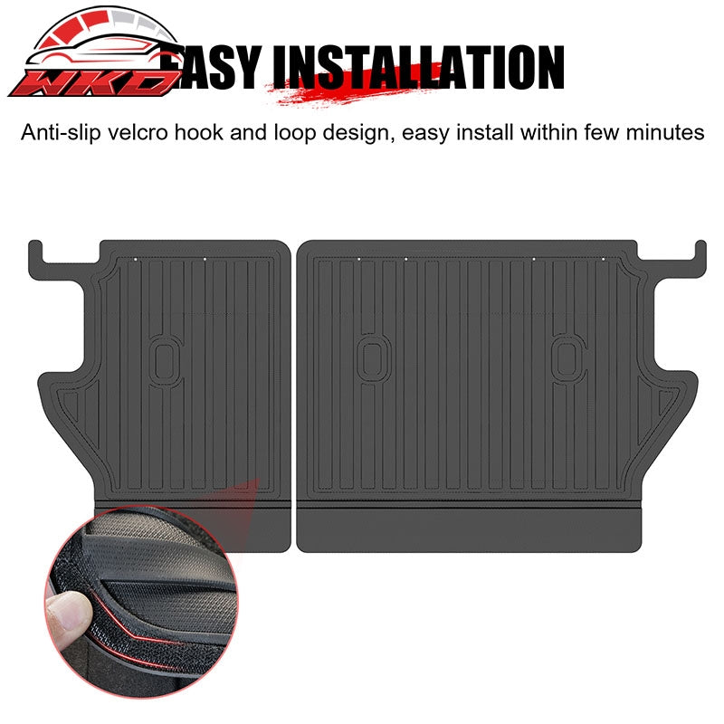 Fits 2026 Toyota RAV4 Hybrid TPE All Weather Waterproof 3D Backrest + Trunk Mats