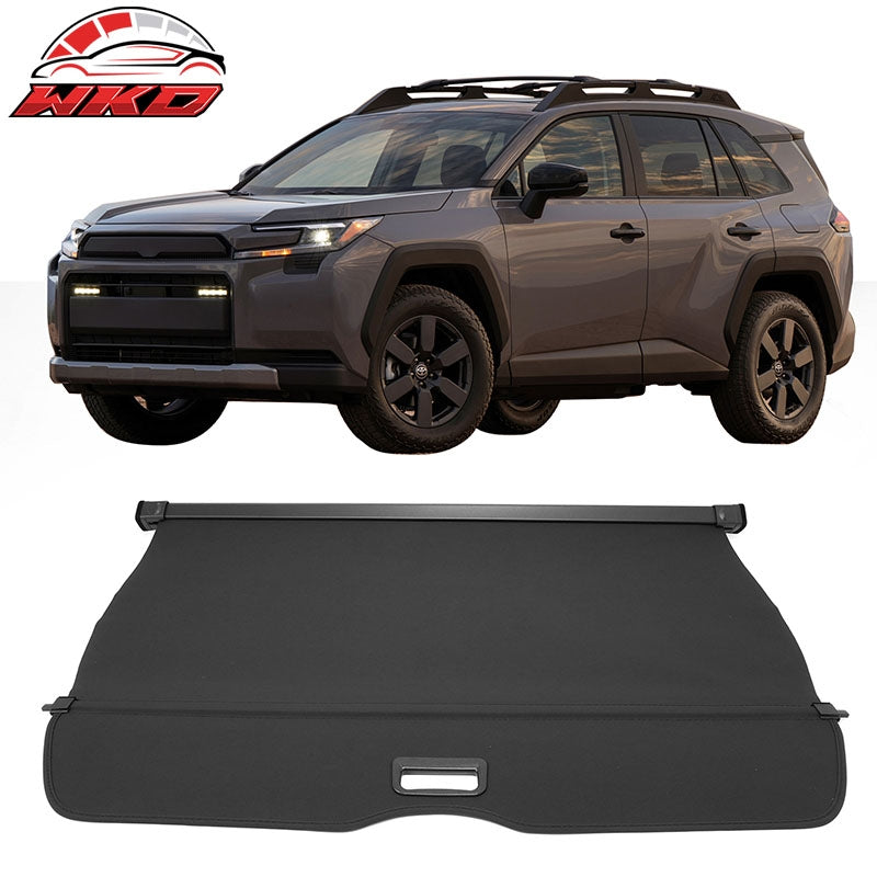Fits 2026 Toyota RAV4 Retractable Cargo Cover Rear Trunk Security Shade Canvas