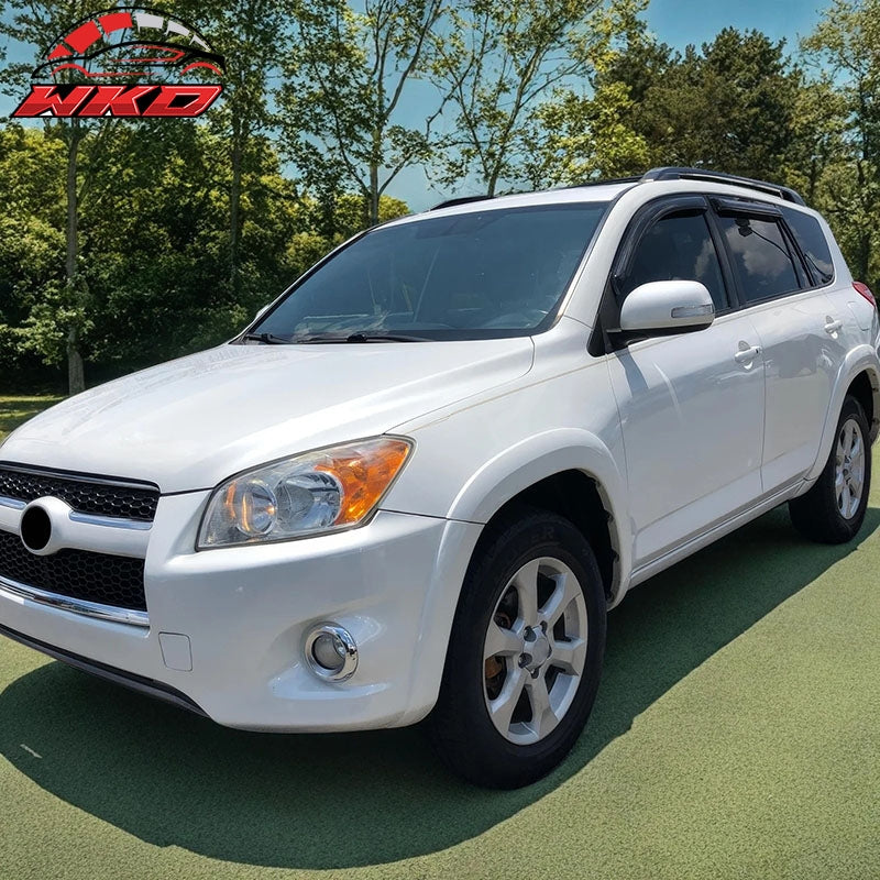 Fits 06-12 Toyota RAV4 XA30 Window Visors Acrylic Sun Rain Guard Deflector 4PCS