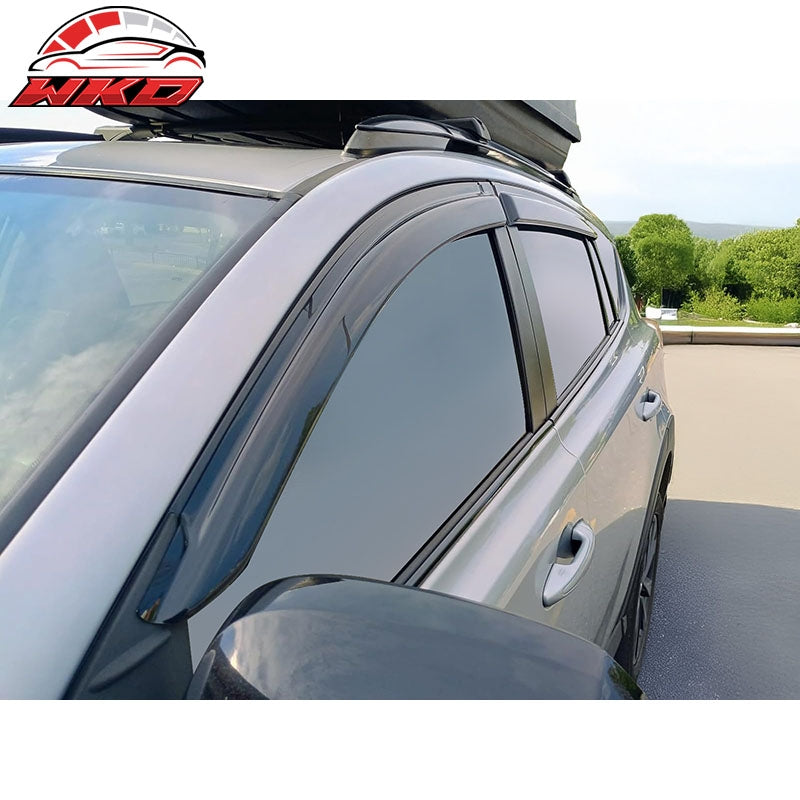 Fits 13-18 Toyota RAV4 XA40 Acrylic Window Visors Vent Sun Rain Deflector Guard