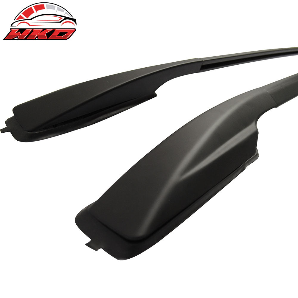 Fits 06-12 Toyota RAV4 OE Factory Style Black Top Roof Rack Side Rail