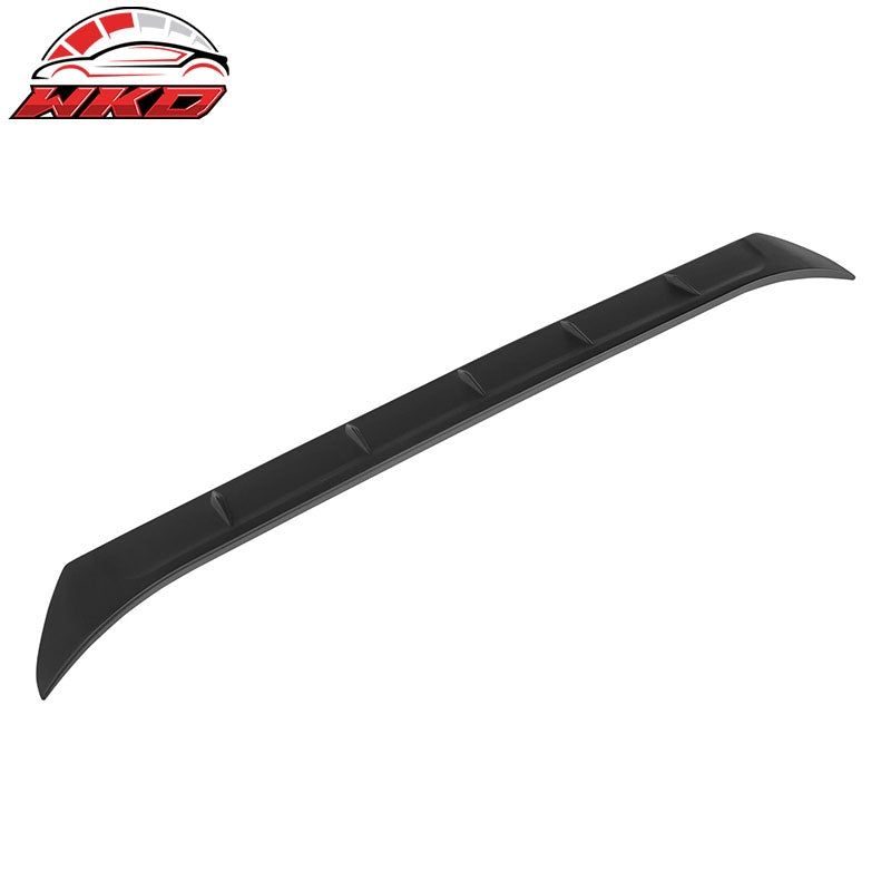 Fits 22-26 Toyota GR86/Subaru BRZ V Style Rear Roof Spoiler ABS Matte Black