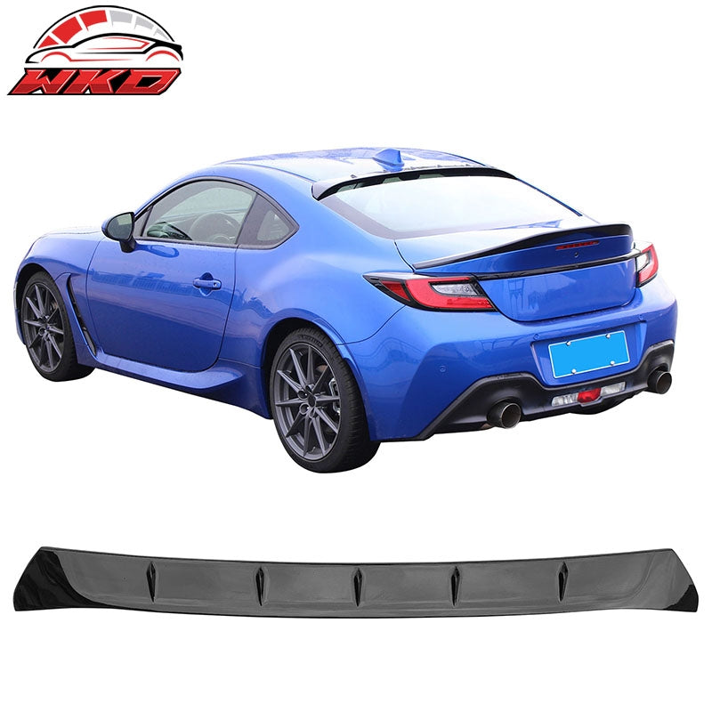 Wholesale 22-26 Toyota GR86/Subaru BRZ V Style Rear Roof Spoiler ABS Gloss Black