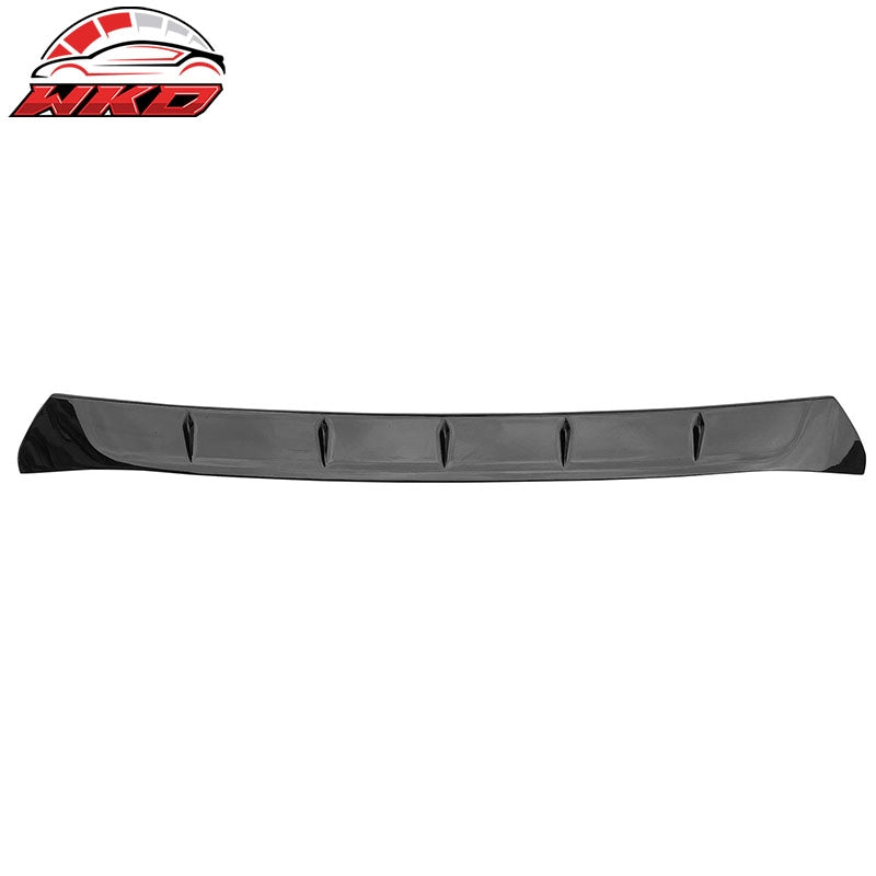 Fits 22-26 Toyota GR86/Subaru BRZ V Style Rear Roof Spoiler ABS Gloss Black