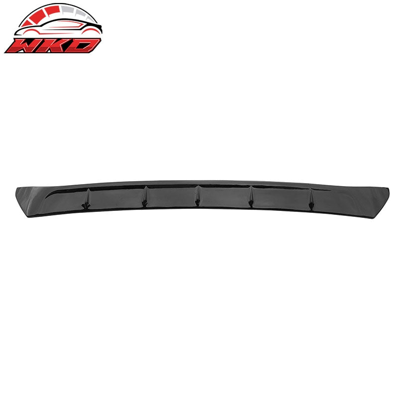 Fits 22-26 Toyota GR86/Subaru BRZ V Style Rear Roof Spoiler ABS Gloss Black