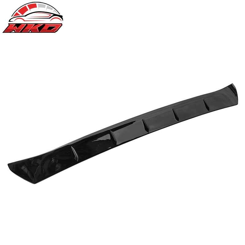 Fits 22-26 Toyota GR86/Subaru BRZ V Style Rear Roof Spoiler ABS Gloss Black