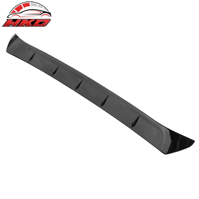 Fits 22-26 Toyota GR86/Subaru BRZ V Style Rear Roof Spoiler ABS Gloss Black