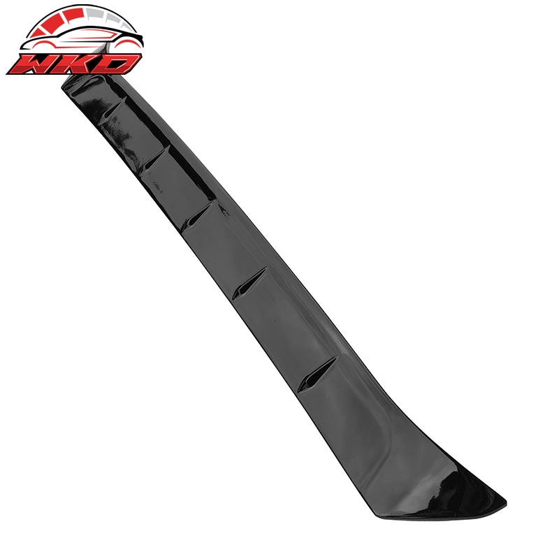Fits 22-26 Toyota GR86/Subaru BRZ V Style Rear Roof Spoiler ABS Gloss Black