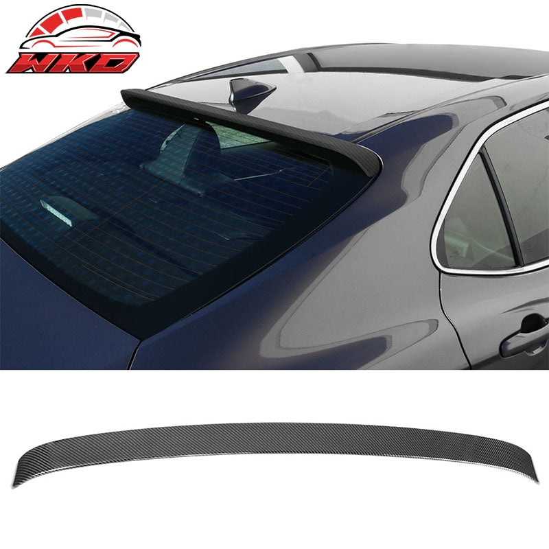Wholesale 18-26 Toyota Camry IKON Style Carbon Fiber Hydro Dip Rear Roof Spoiler Wing
