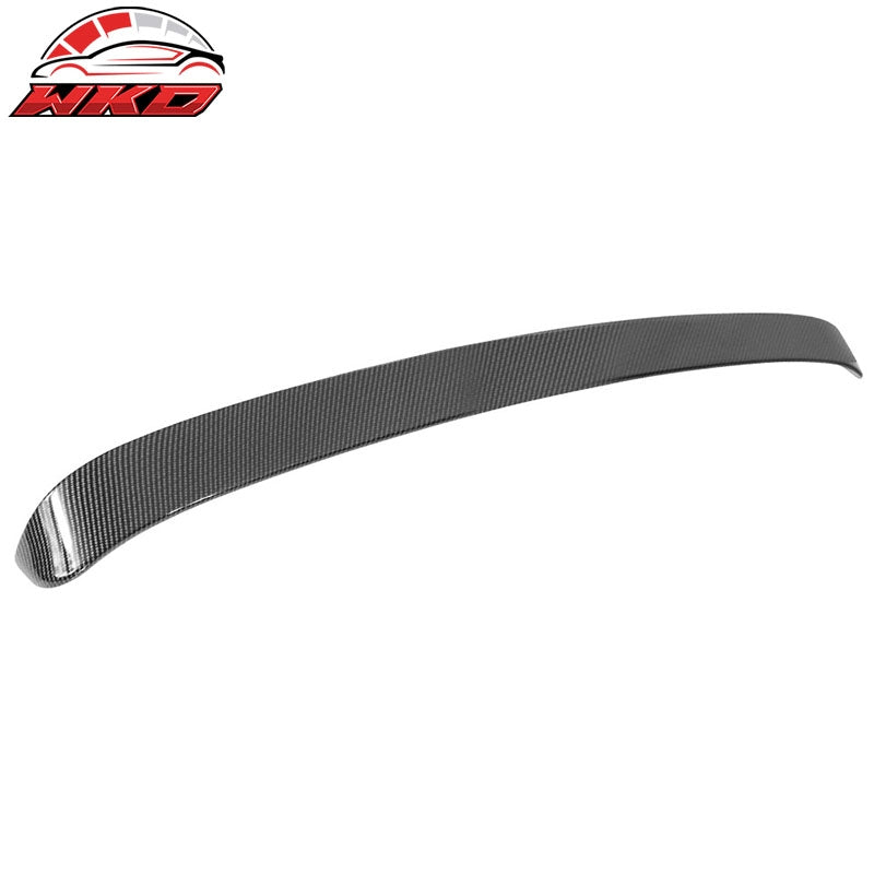 Fits 18-26 Toyota Camry IKON Style Carbon Fiber Hydro Dip Rear Roof Spoiler Wing
