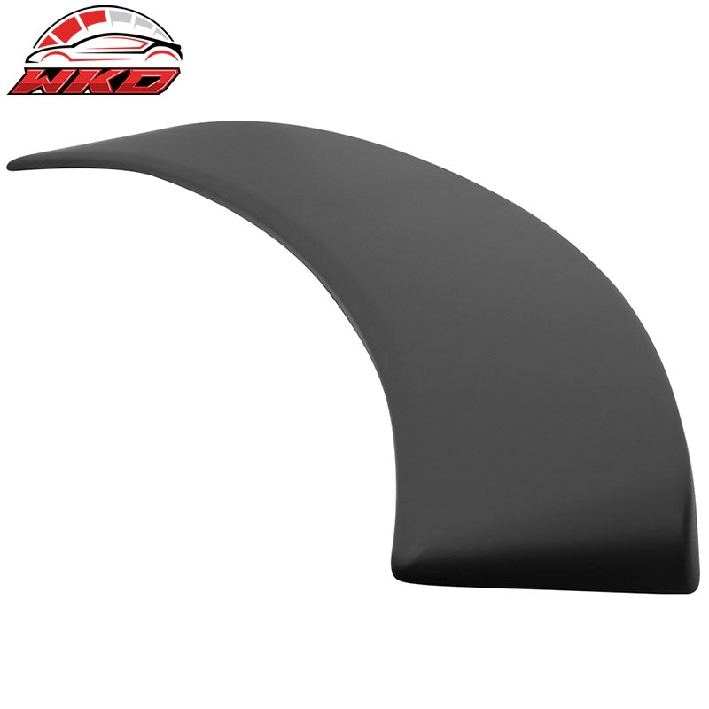 Fits 09-13 Toyota Corolla Rear Window Roof Spoiler Visor Unpainted Black