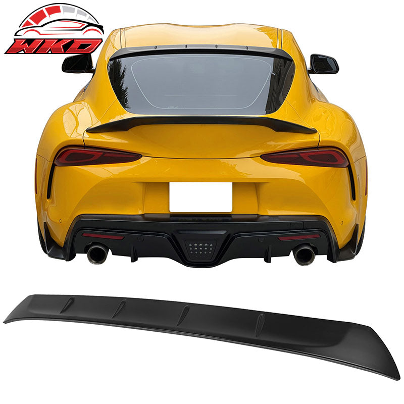 Wholesale 20-26 Toyota J29 GR Supra Rear Window Roof Spoiler Visor Wing ABS Unpainted