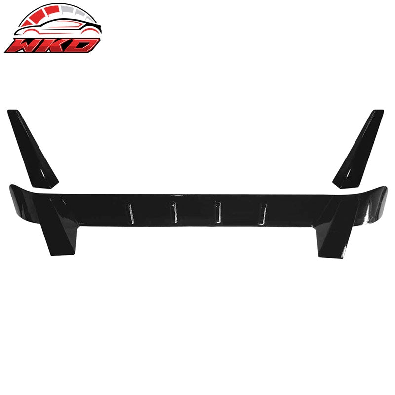 Fits 18-24 Toyota Camry CTR Style Gloss Black ABS Rear Window Roof Spoiler Wing