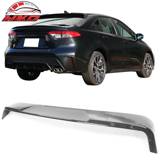 Wholesale 20-26 Toyota Corolla Sedan Carbon Fiber Print Roof Spoiler IKON Style