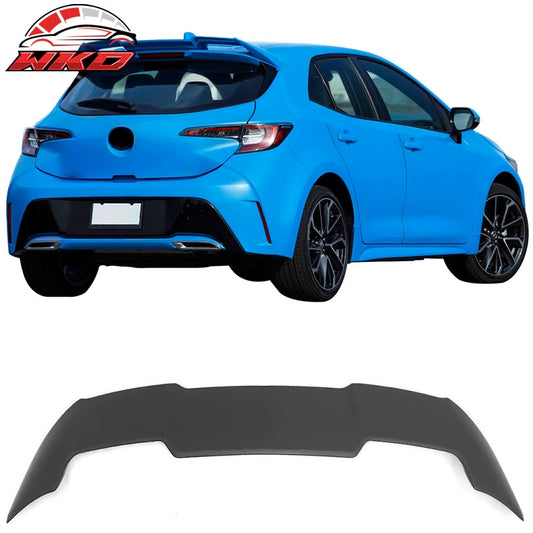 Wholesale 19-26 Toyota GR Corolla Hatchback Roof Spoiler Unpainted Black - ABS
