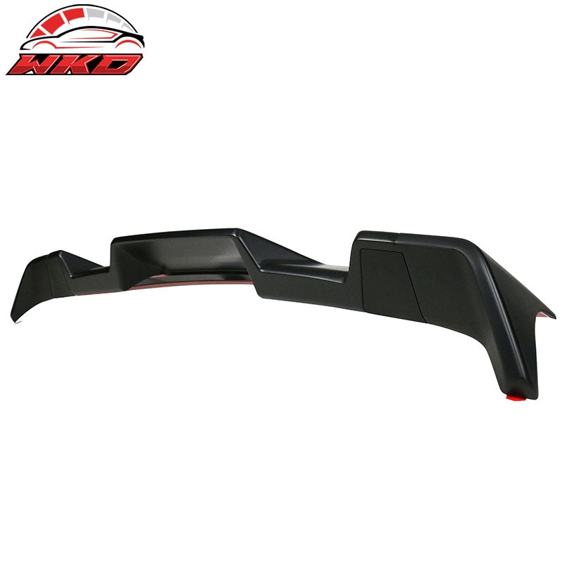Fits 14-21 Toyota Tundra All Cab & Bed Size IKON 3PCS Roof Spoiler Matte Black