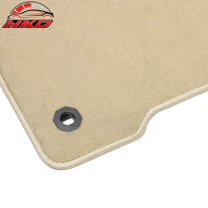 Fits 21-26 Toyota Sienna 7 Passenger Car Floor Mats Beige Front Rear Carpets 9PC