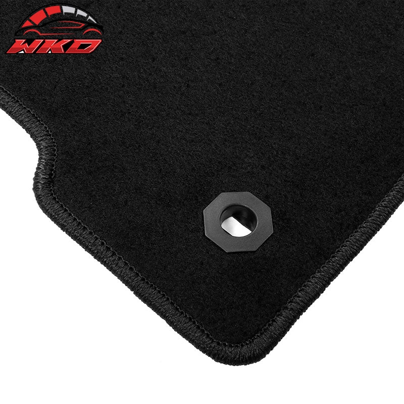 Fits 21-26 Toyota Sienna 7 Passenger Car Floor Mats Black Front Rear Carpets 9PC
