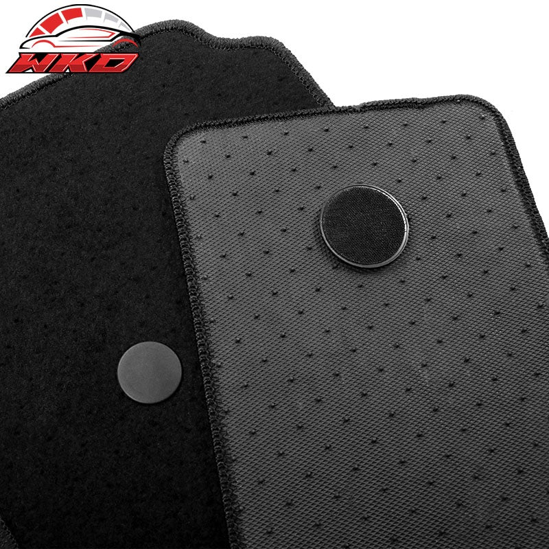 Fits 21-26 Toyota Sienna 7 Passenger Car Floor Mats Black Front Rear Carpets 9PC