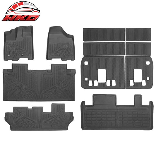 Wholesale 11-12 Toyota Sienna 8 Seats TPE Floor Mats Liner+ Trunk Mat+ Backrest Mats - Wikond Auto