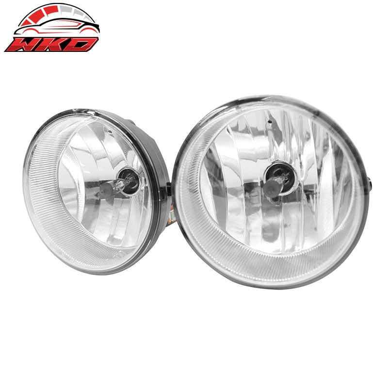 Fits 04-06 Toyota Solara 05-11 Tacoma 07-13 Tundra Fog Lights Lamps Clear Lens