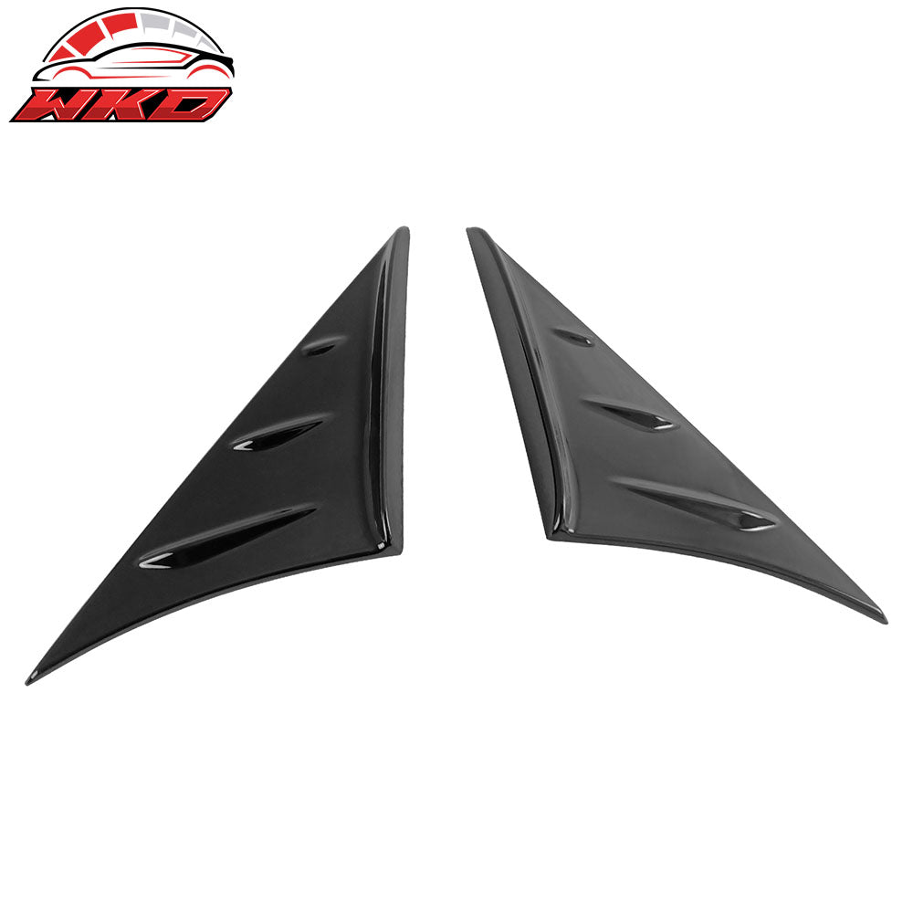 Fits 20-25 Toyota GR Supra A90 A91 Side Window Louvers Painted #202 212 Black