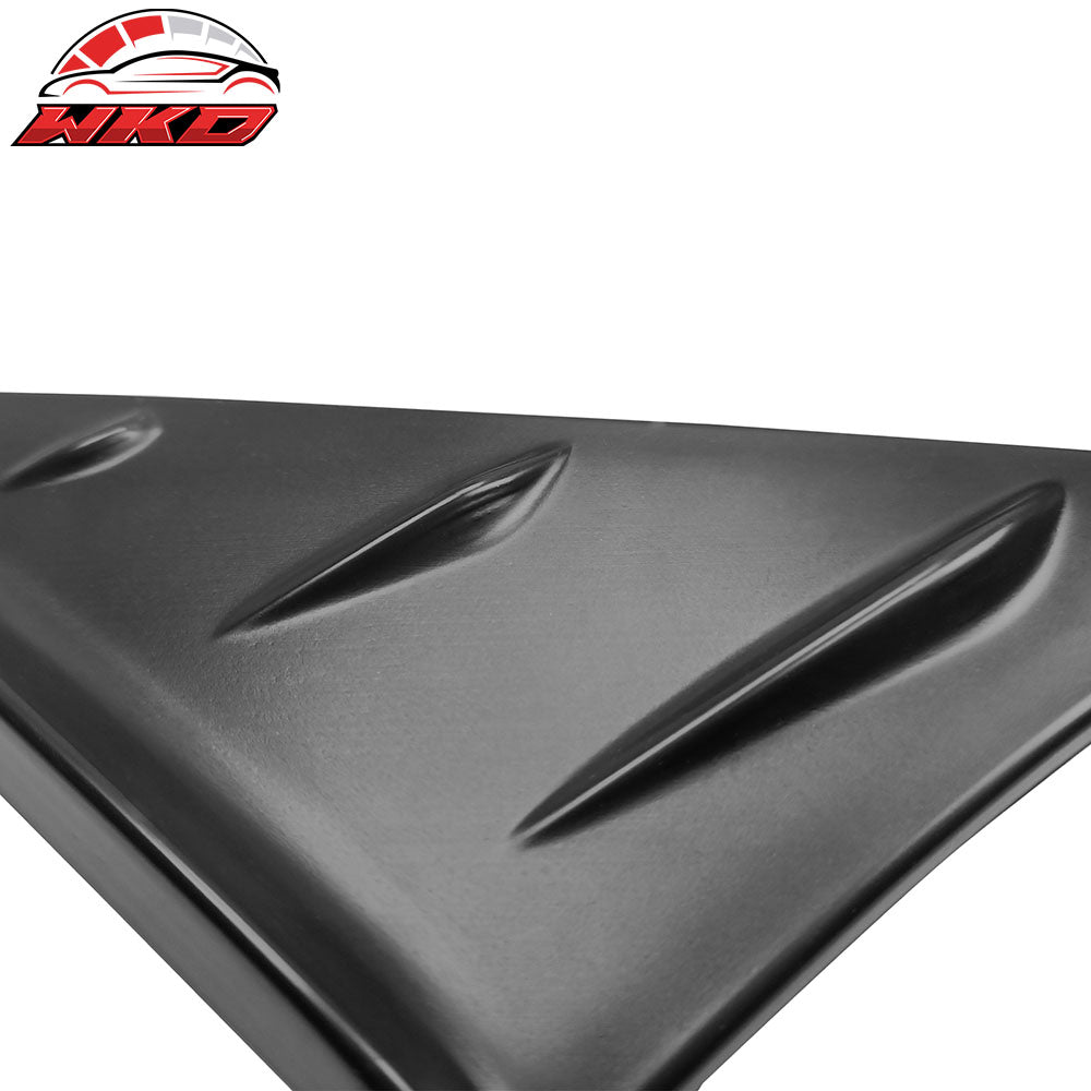 Fits 20-25 Toyota GR Supra A90 A91 Matte Black Side Window Louvers Scoop Cover