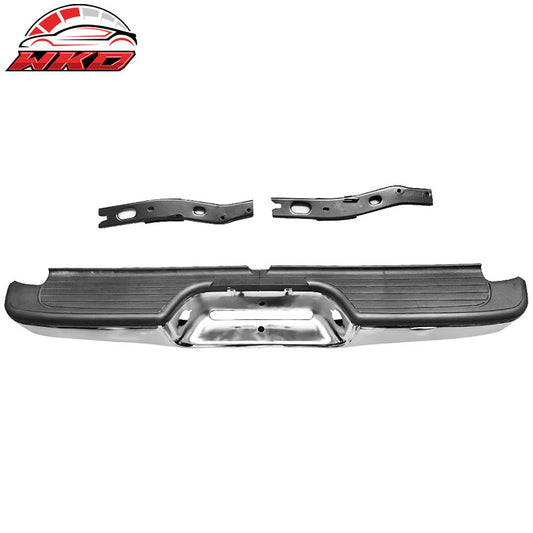 Wholesale 95-04 Toyota Tacoma Chrome Rear Step Bumper - Steel