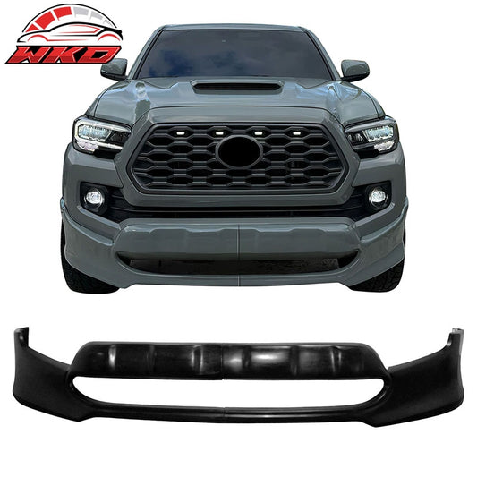 Wholesale 16-23 Toyota Tacoma IKON Style Front Bumper Lip Spoiler PU Unpainted 2PCS - Wikond Auto