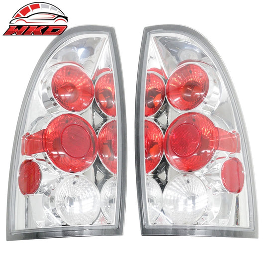 Wholesale 2005-2015 Toyota Tacoma Rear Tail Lights LH RH Black Housing Parking Lamps - Wikond Auto