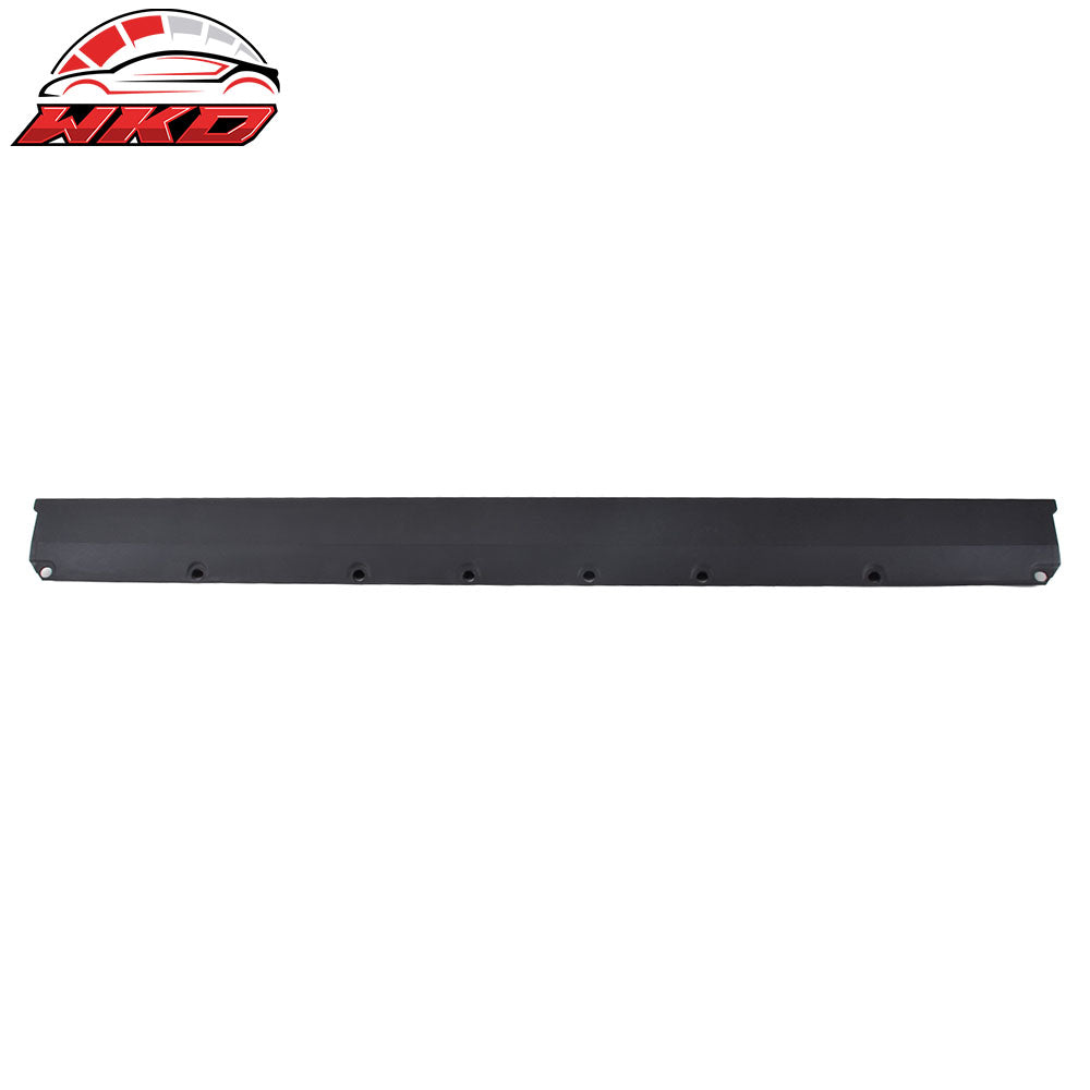 Fits 16-23 Toyota Tacoma Tailgate Molding Trunk Protector Cover Matte Black PP