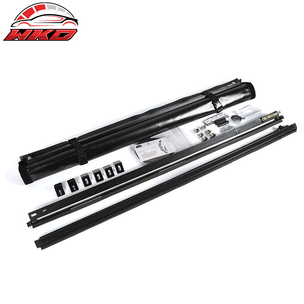 Fits 05-19 Nissan Frontier 6ft/72in Bed Black Vinyl Roll Up Tonneau Cover