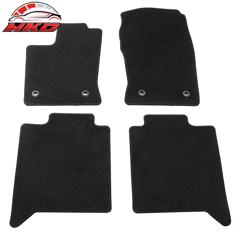 Wholesale 22-24 Toyota Tundra Crewmax Anti-Slip Floor Mats Carpet Nylon 4PCS - Black