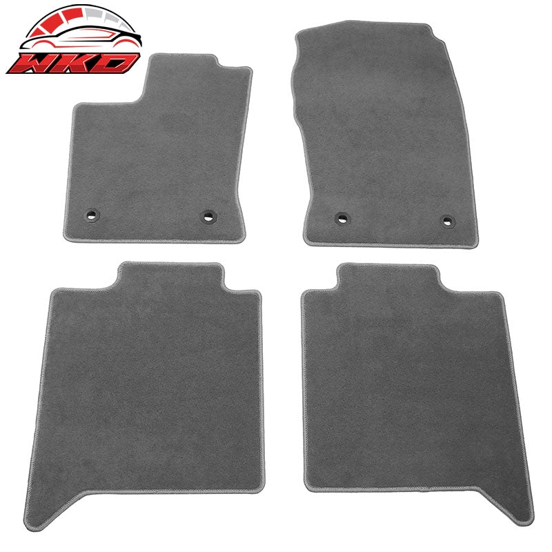 Wholesale 22-24 Toyota Tundra Crewmax Anti-Slip Floor Mats Carpet Nylon 4PCS - Gray