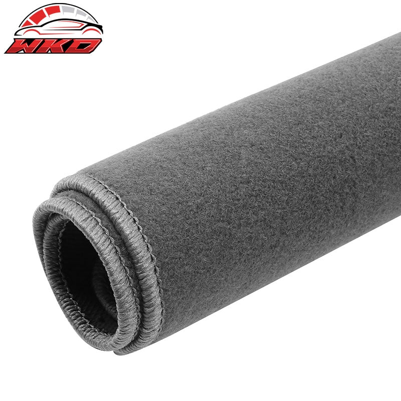Fits 22-24 Toyota Tundra Crewmax Anti-Slip Floor Mats Carpet Nylon 4PCS - Gray