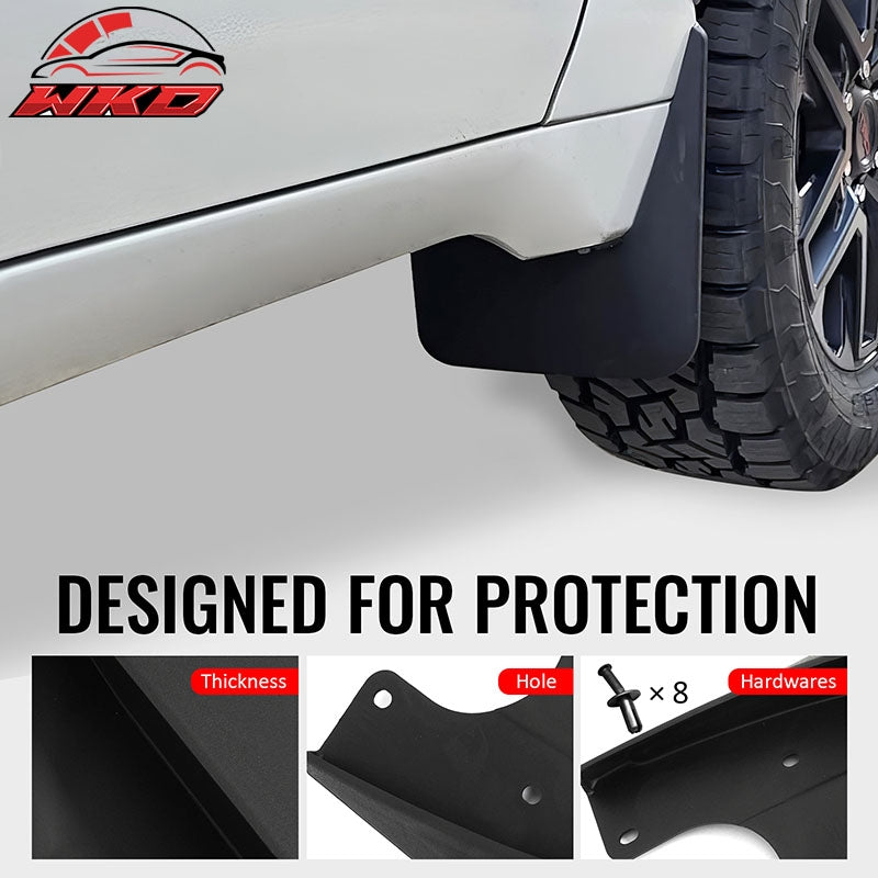Fits 22-26 Toyota Tundra Front Rear Fender Mud Flaps Wheel Arch Splash Guards PP