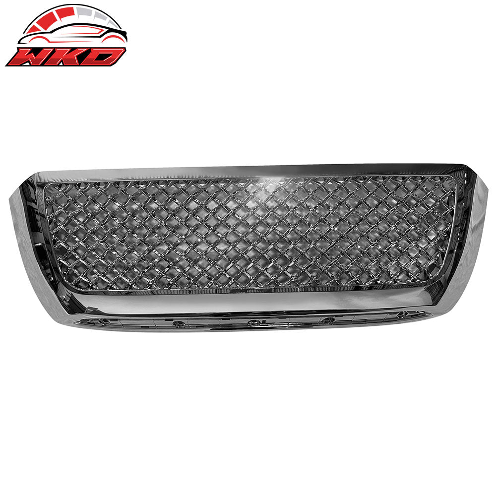 Wholesale 2007-2009 Toyota Tundra ABS Mesh Style Front Bumper Upper Grille Chrome