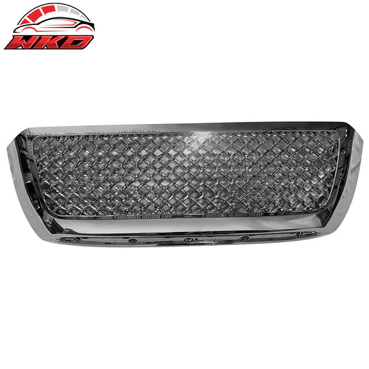 Wholesale 2007-2009 Toyota Tundra ABS Mesh Style Front Bumper Upper Grille Chrome