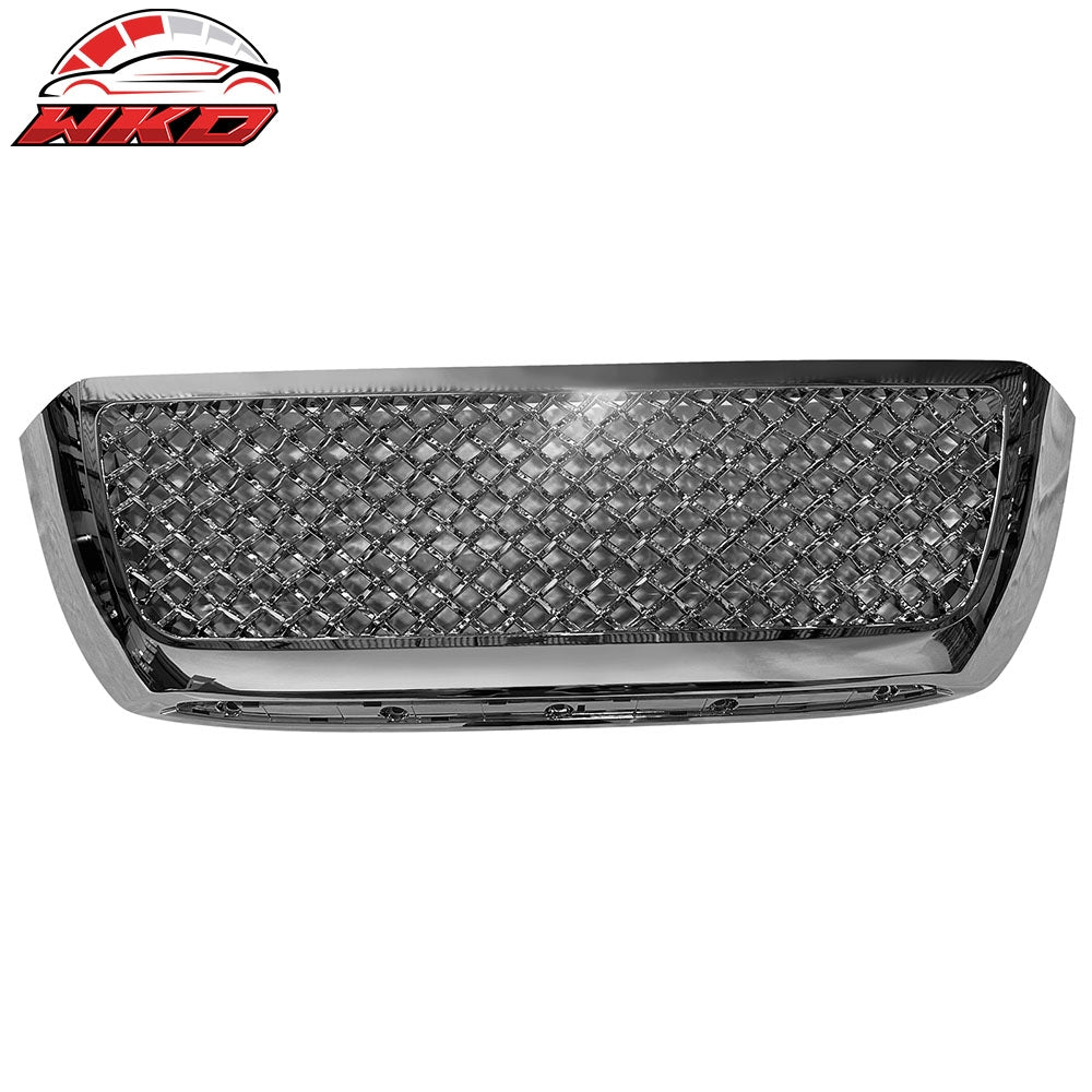 Wholesale 2007-2009 Toyota Tundra ABS Mesh Style Front Bumper Upper Grille Chrome